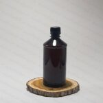 بطری 500 گرد قهوه ای - بدون درب - Image 2