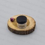 قوطی کریستال 10 گرم درب مشکی